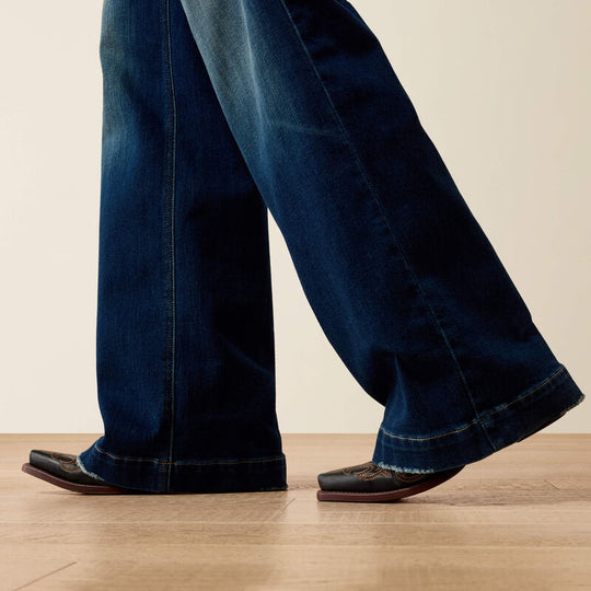 Ladies Ariat Ultra High Rise Penelope Wide Leg Jeans - 10073012