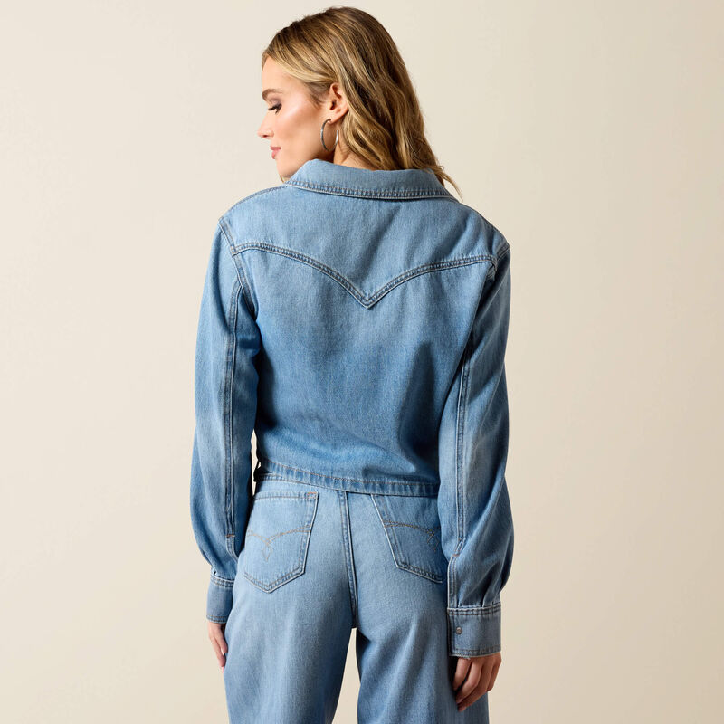 Ladies Ariat Cropped Comfort Shirt - 10073013