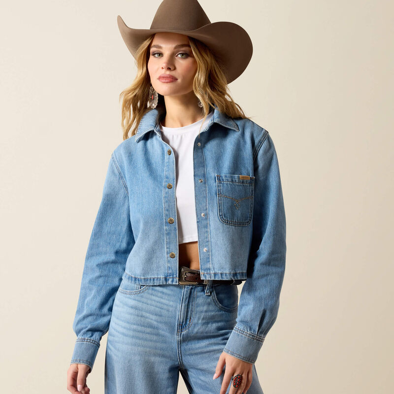 Ladies Ariat Cropped Comfort Shirt - 10073013