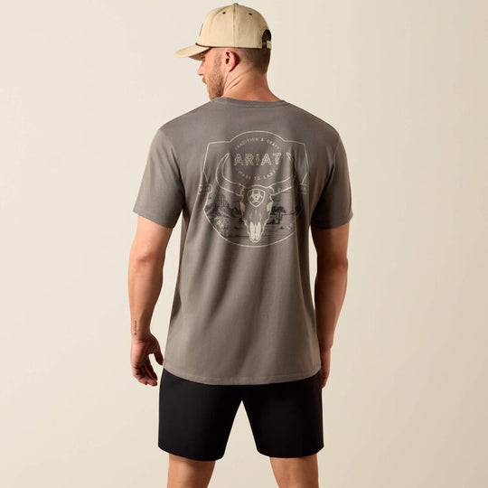 Men's Ariat Desert Badge Tradition Classic Fit T-Shirt - 10073415