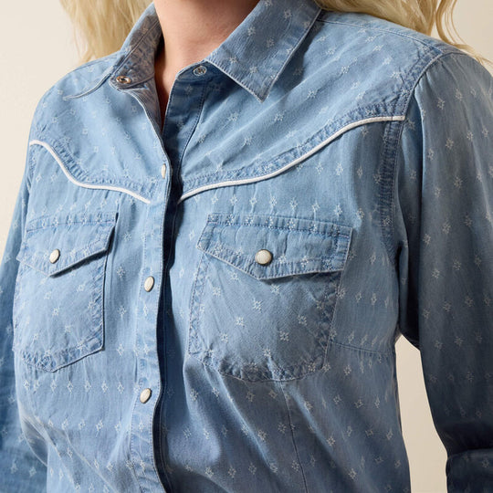 Ladies Ariat Jade Western Snap Shirt - 10073435