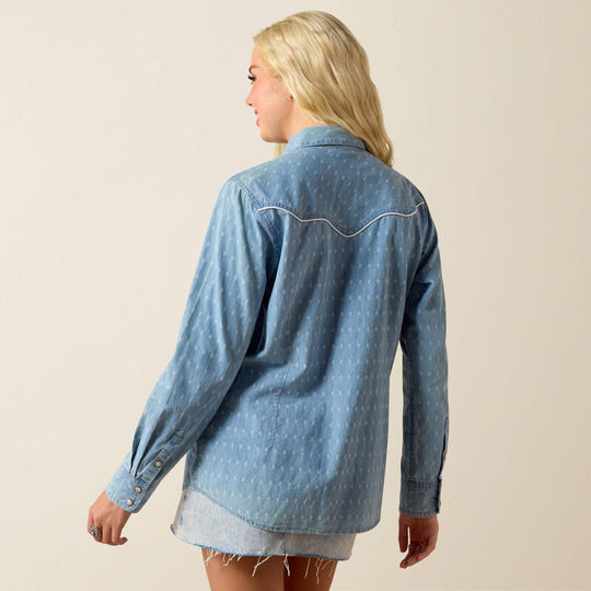 Ladies Ariat Jade Western Snap Shirt - 10073435
