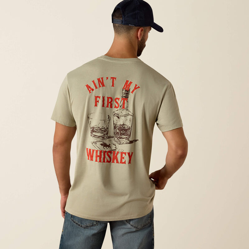 Men's Ariat Whiskey Uno Classic Fit T-Shirt - 10073484