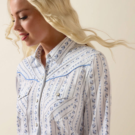 Ladies Ariat Grace Western Snap Shirt - 10073486