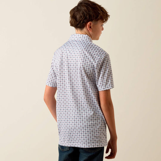Boys Ariat All Over Print Polo - 10073489