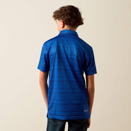 Boys Ariat All Over Print Polo - 10073490