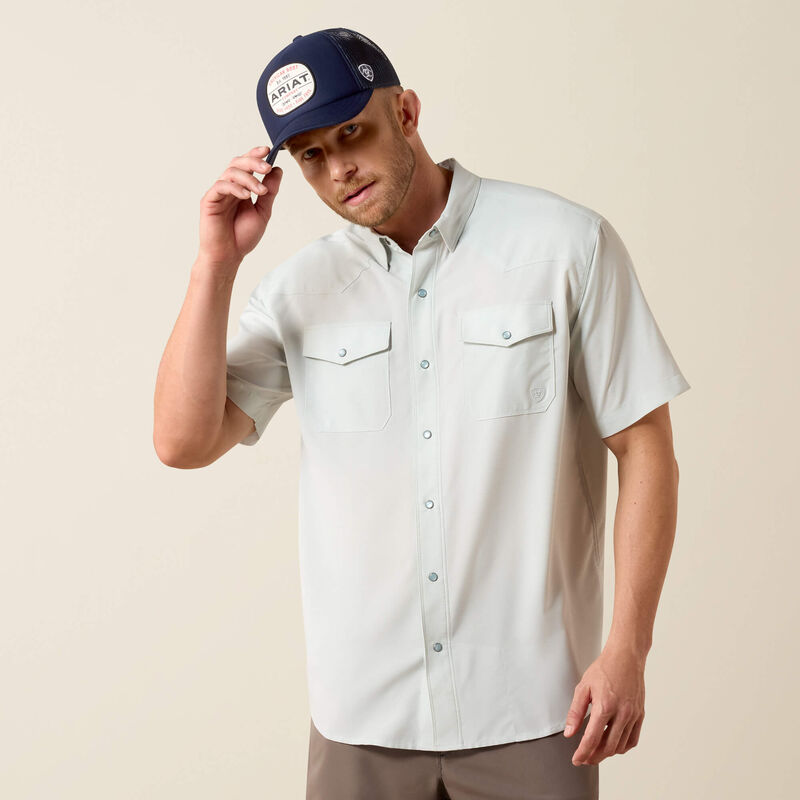 Men's Ariat Western VentTEK Classic Fit Shirt - 10073498