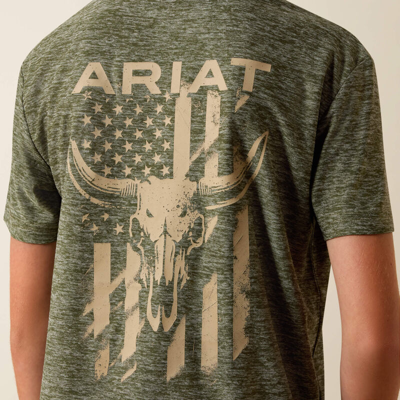 Boys Ariat Longskull Freedom T-Shirt - 10073540