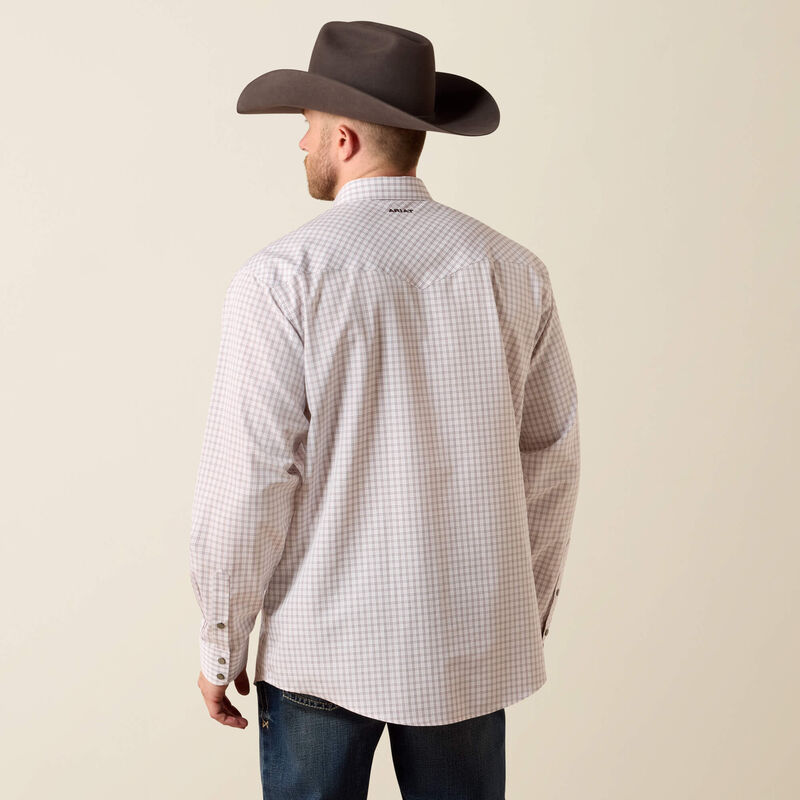 Men's Ariat Wrinkle Free Draco Classic Fit Snap Shirt - 10073657
