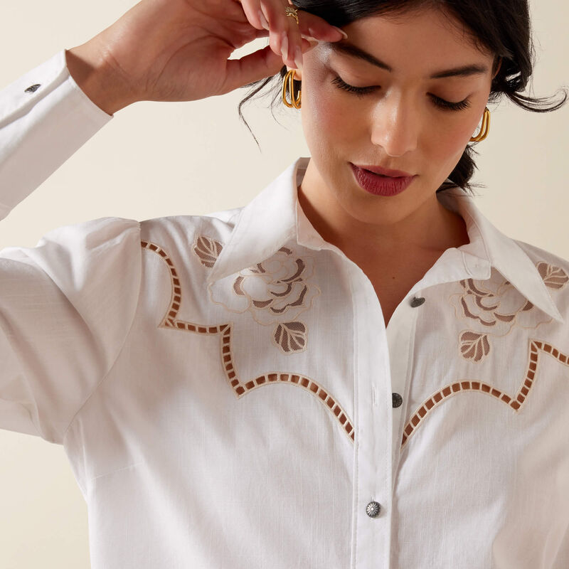 Ladies Ariat Lattice Shirt - 10073667