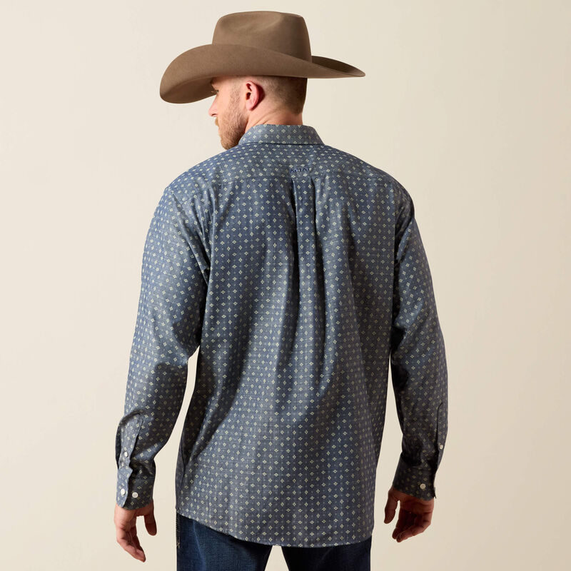 Men's Ariat Wrinkle Free Walden Classic Fit Shirt - 10073684