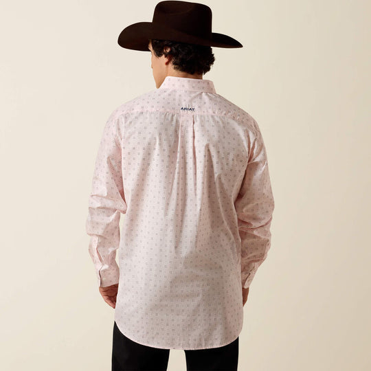 Men's Ariat Wrinkle Free Wally Fitted Shirt - 10073690