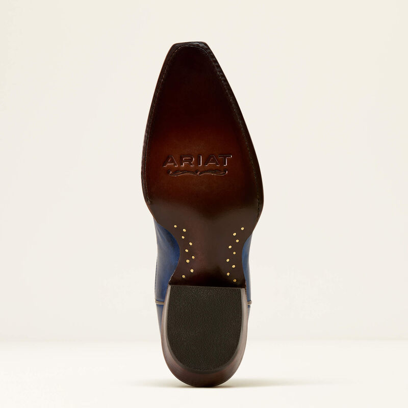 Ladies Ariat Ellamore Royal Cobalt X Toe Western Boot - 10074390