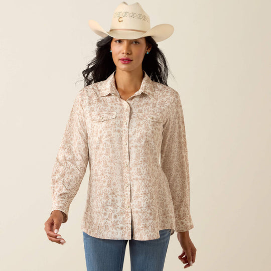 Ladies Ariat Western VentTEK Shirt - 10075360