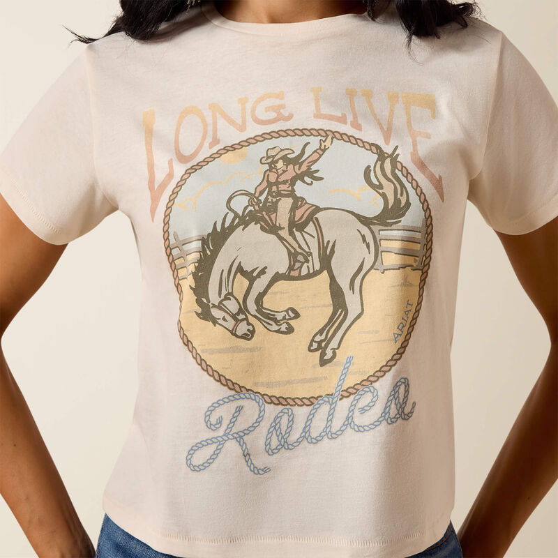 Ladies Ariat Long Live Rodeo T-Shirt - 10078383
