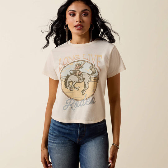 Ladies Ariat Long Live Rodeo T-Shirt - 10078383