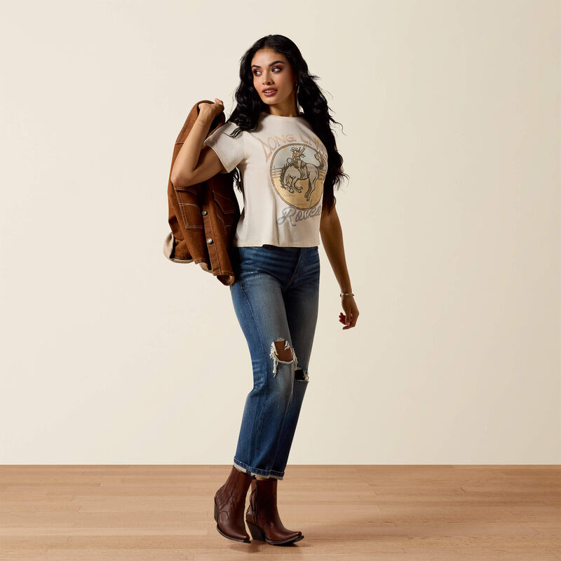 Ladies Ariat Long Live Rodeo T-Shirt - 10078383