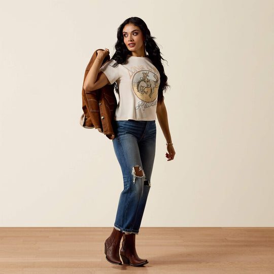 Ladies Ariat Long Live Rodeo T-Shirt - 10078383