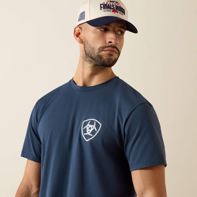 Men's Ariat Longhorn Patriot Bravery T-Shirt - 10080248