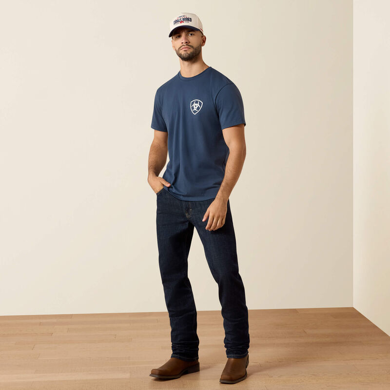 Men's Ariat Longhorn Patriot Bravery T-Shirt - 10080248
