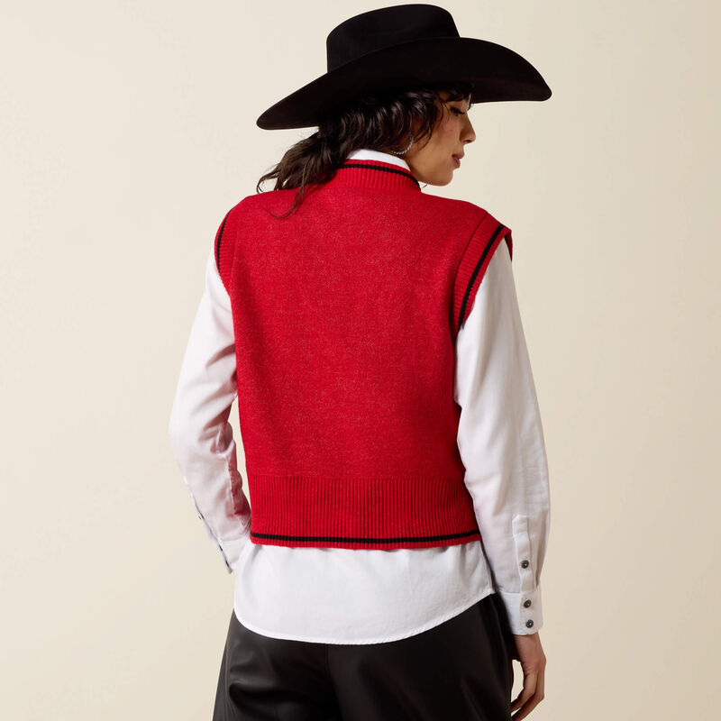 Ladies Ariat Taylor Sweater Vest - 10080642
