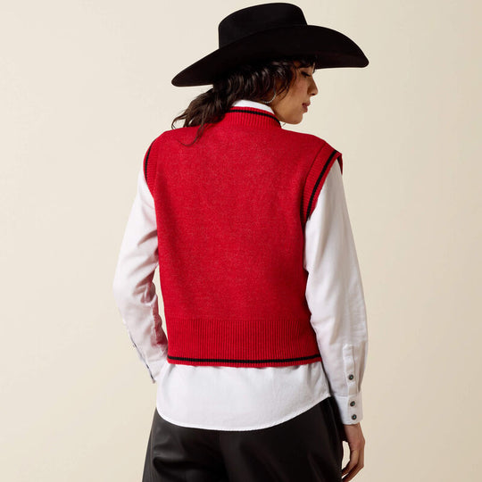 Ladies Ariat Taylor Sweater Vest - 10080642