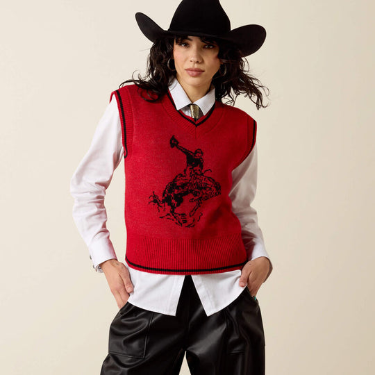 Ladies Ariat Taylor Sweater Vest - 10080642