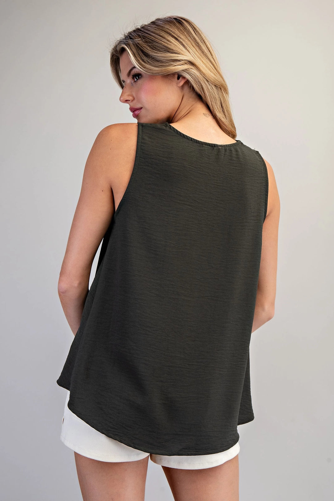 Ladies EESOME V-Neck Sleeveless Top - TK54543