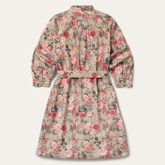 Ladies Stetson Cactus Flower Shirt Dress - 11-057-0590-7039
