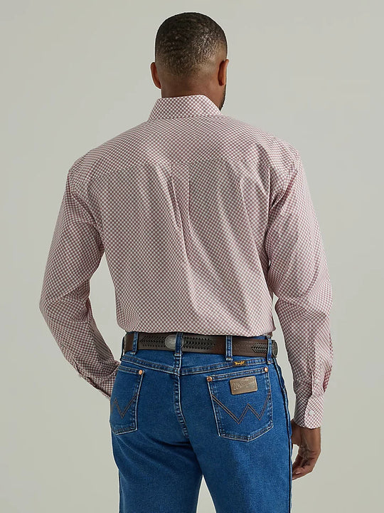 Men's Wrangler George Strait Long Sleeve Button Down Shirt - 112331815