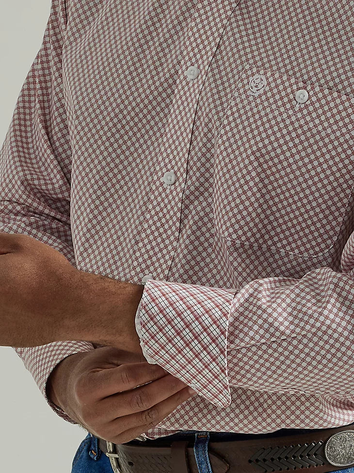 Men's Wrangler George Strait Long Sleeve Button Down Shirt - 112331815