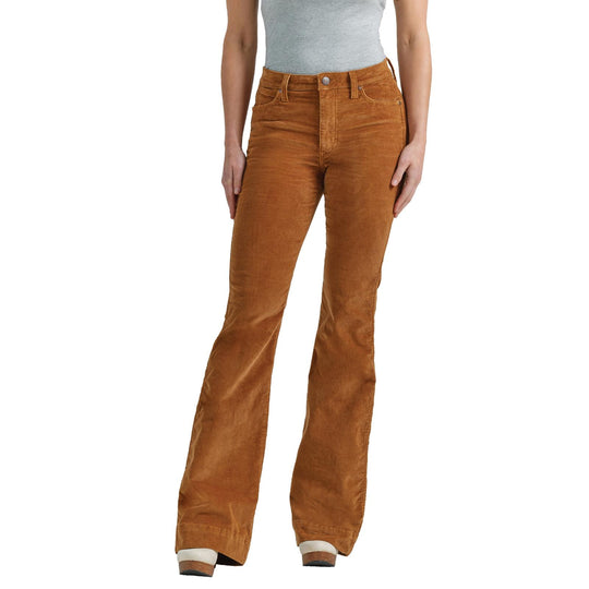 Ladies Wrangler Retro Corduroy High Rise Bootcut Jeans - 112352983 - FINAL SALE