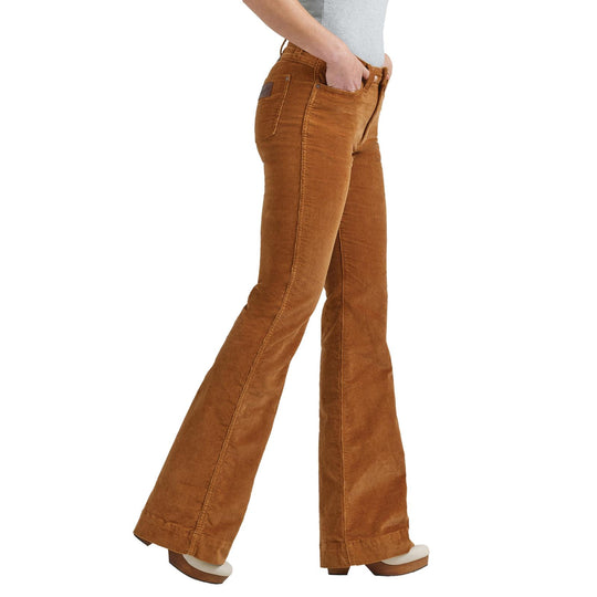 Ladies Wrangler Retro Corduroy High Rise Bootcut Jeans - 112352983 - FINAL SALE