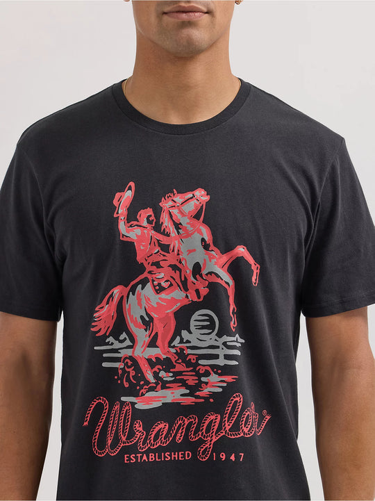 Men's Wrangler Bucking Horse Graphic T-Shirt - 112353946