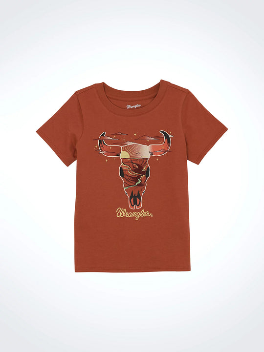 Girl's Wrangler Western Graphic Tee - 112359406