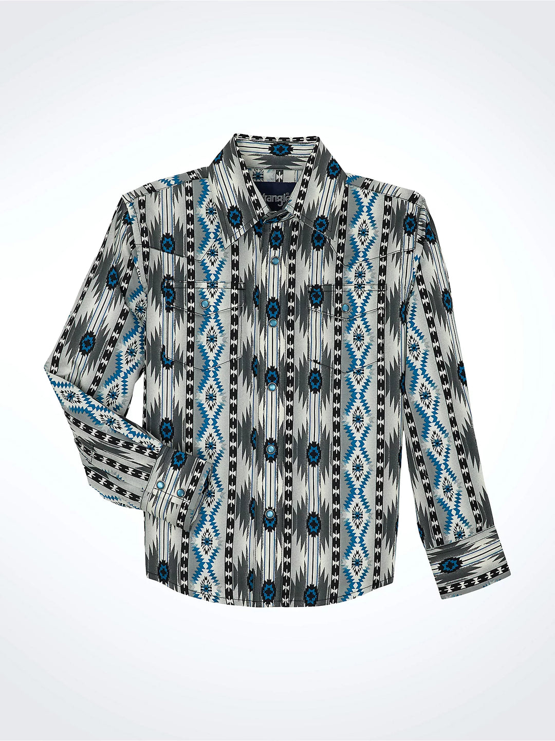 Boy's Checotah Long Sleeve Western Snap Shirt - 112359438