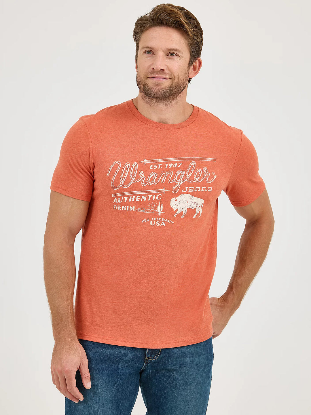 Men's Wrangler Rope Emblem Graphic T-shirt - 112361655