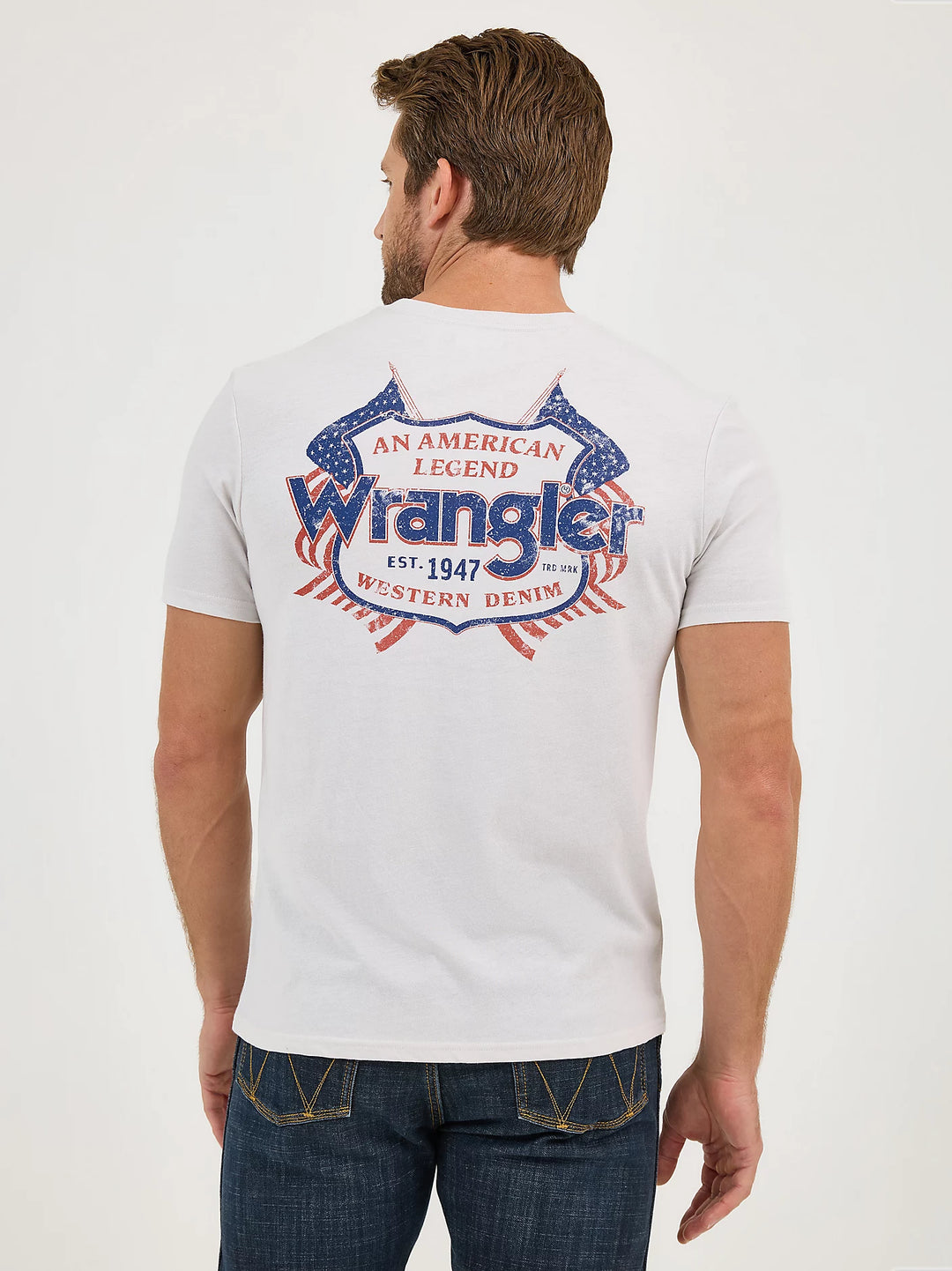 Men's Wrangler Back Graphic T-Shirt - 112361828