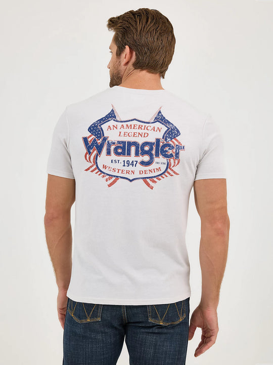 Men's Wrangler Back Graphic T-Shirt - 112361828