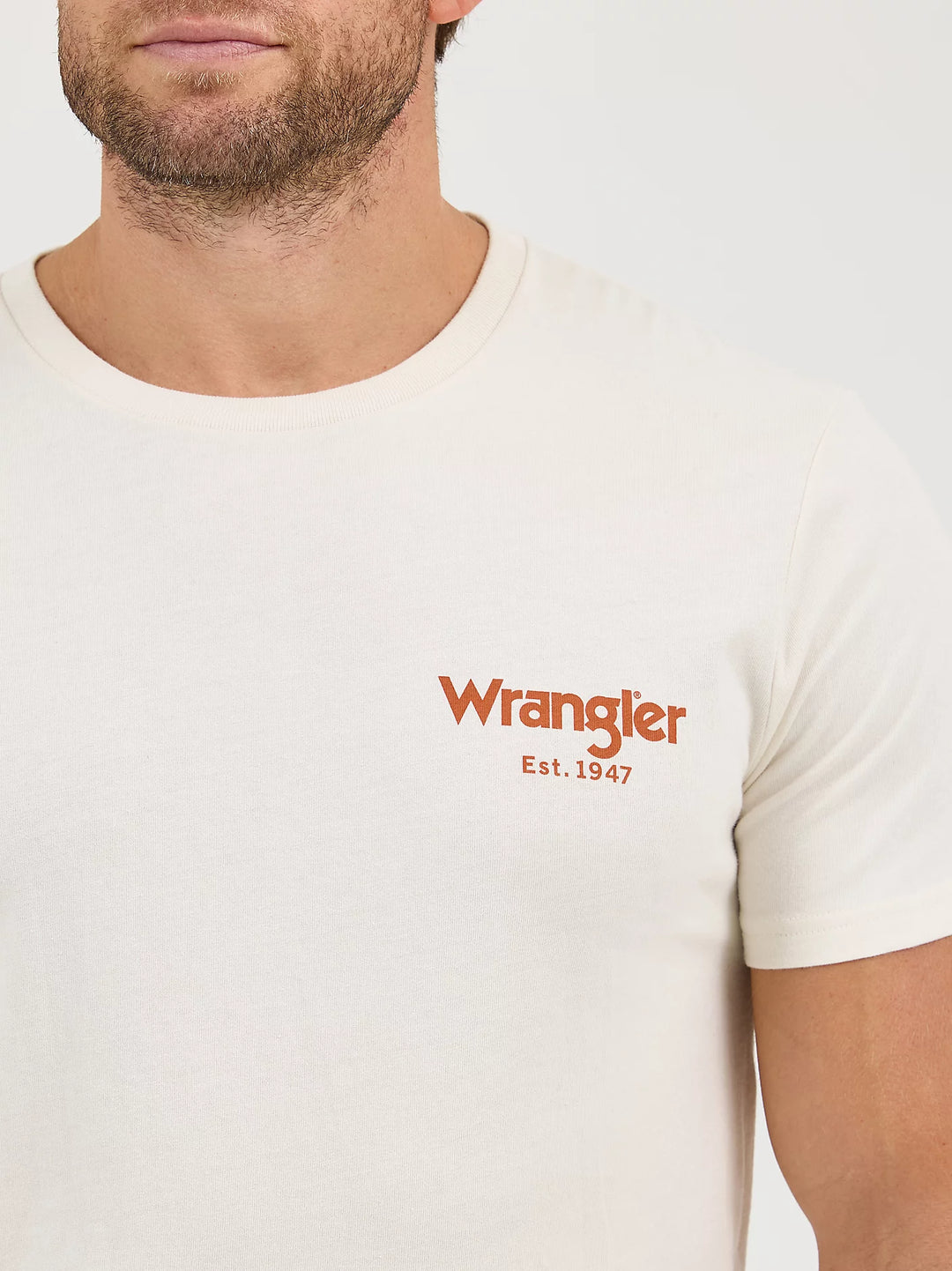 Men's Wrangler Bucking Cowboy Back Graphic T-Shirt - 112361844