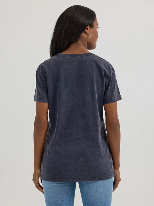 Ladies Wrangler Western Graphic Boyfriend Tee - 112361910