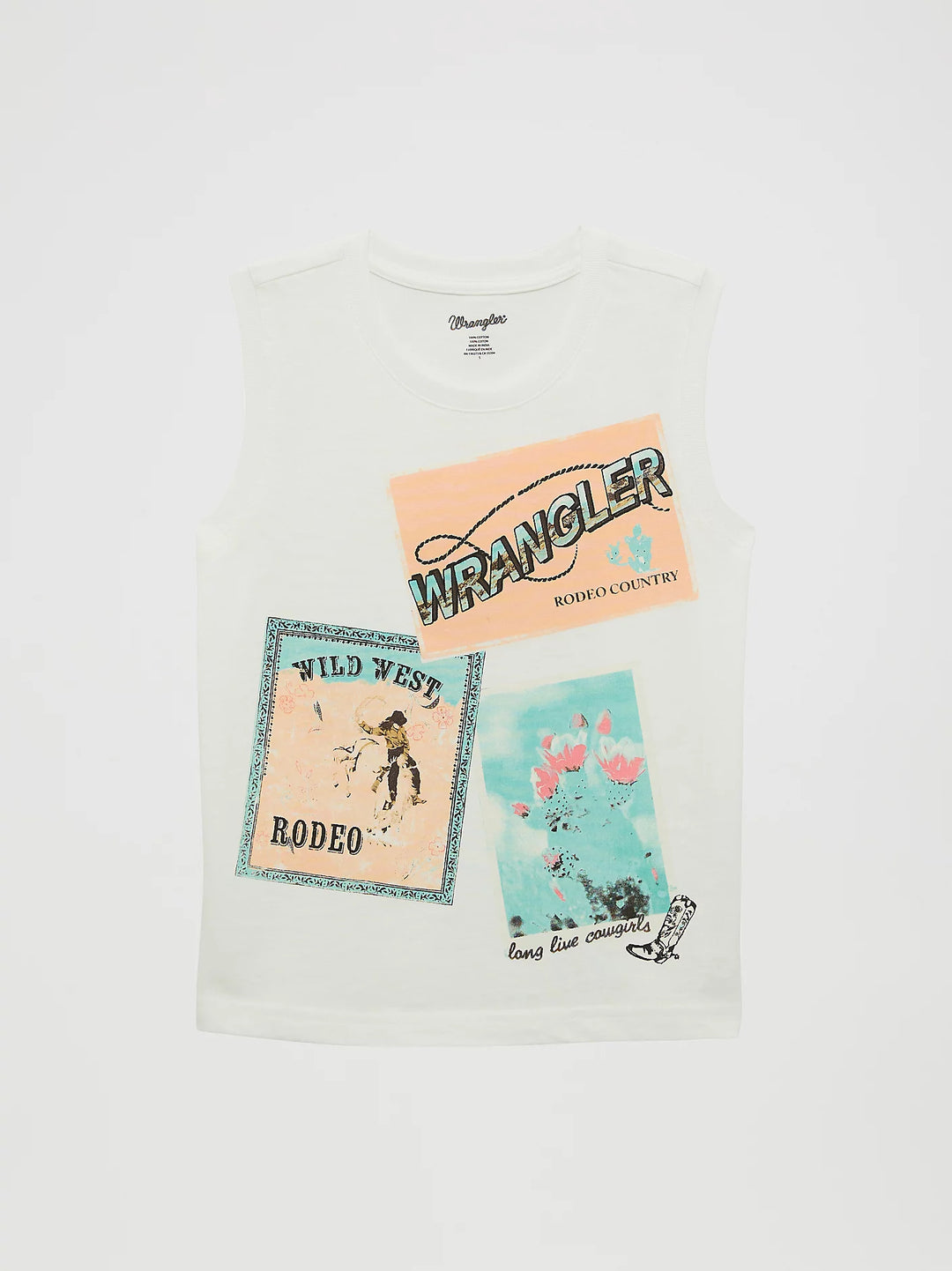 Girl's Wrangler Western Graphic Tank - 112364325