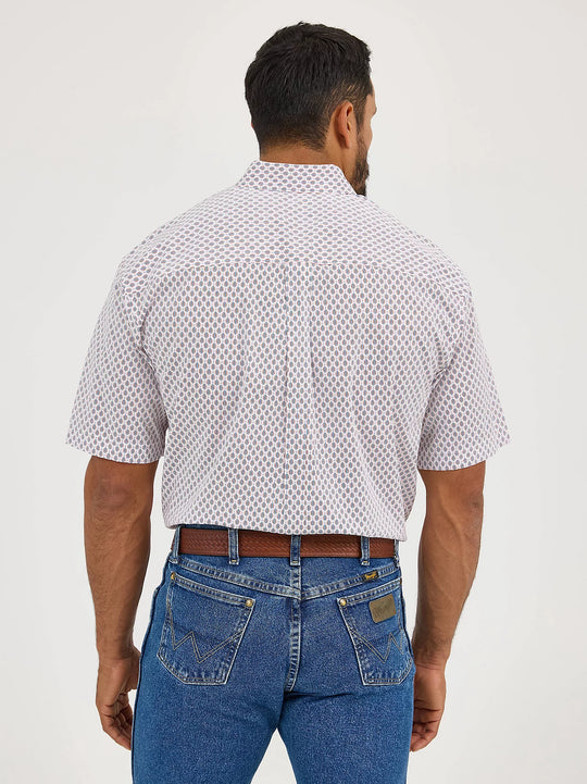 Men's Wrangler George Strait Short Sleeve One Pocket Button Down Shirt - 112365409