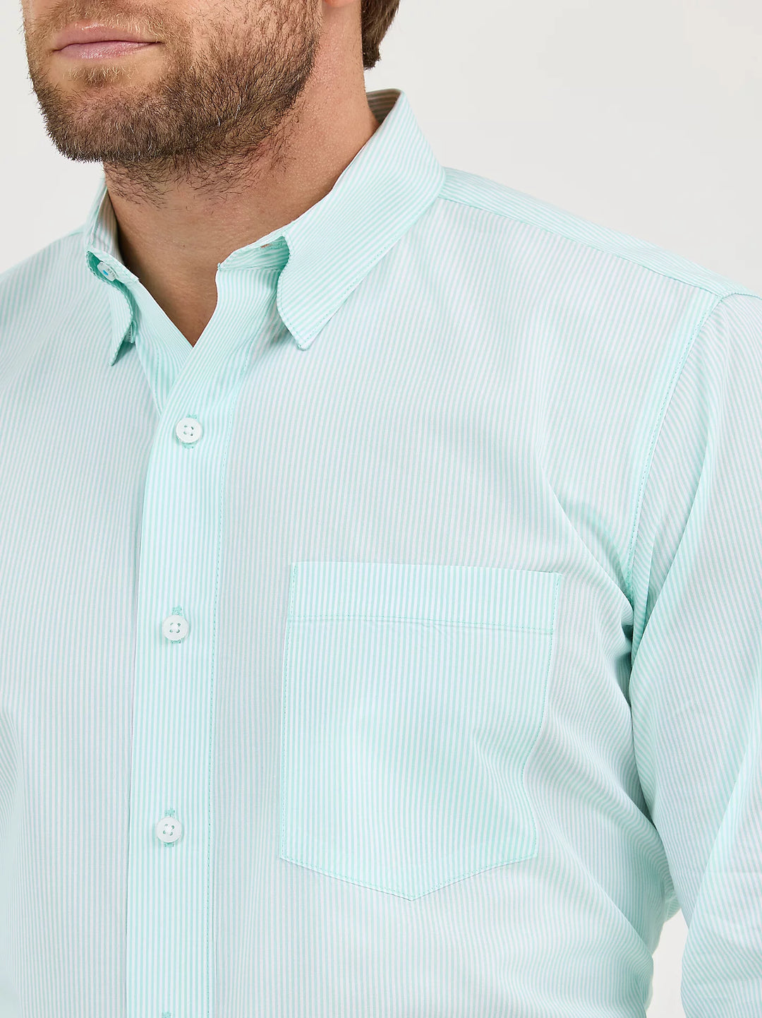 Men's Wrangler Cody Johnson One Pocket Button Down Shirt - 112365606