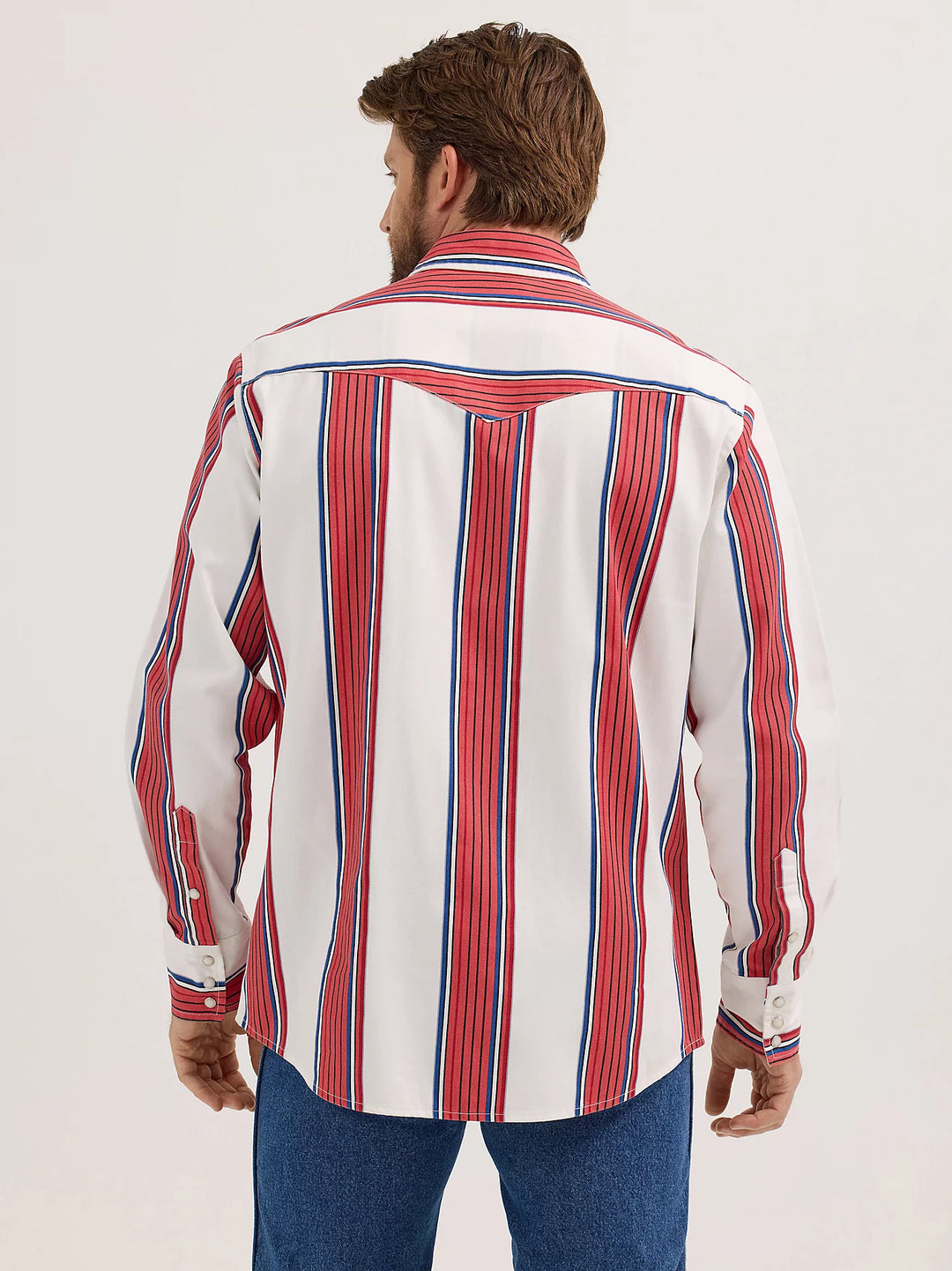 Men's Wrangler Vintage-Inspired Brushpopper Western Snap Men's Wrangler Vintage-Inspired Brushpopper Western Snap