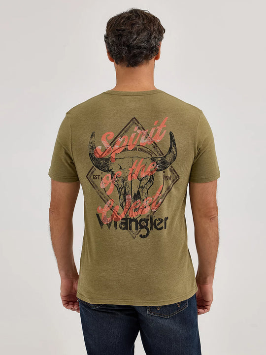 Men's Wrangler Back Graphic T-Shirt - 112365657
