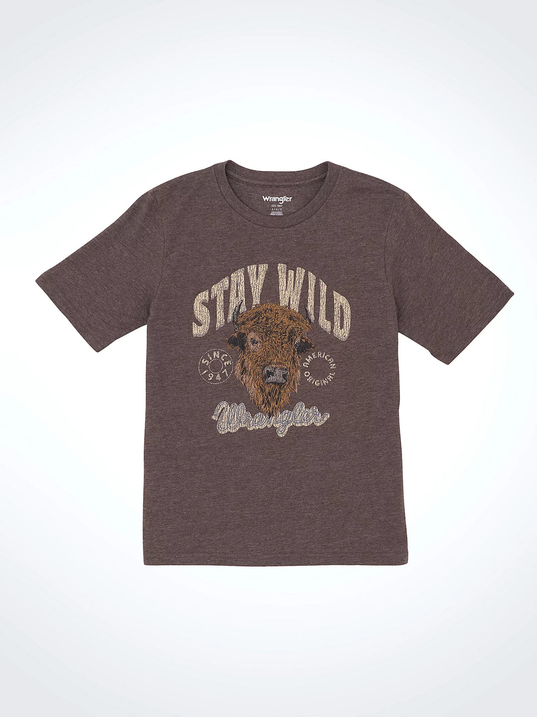 Boy's Wrangler Logo Front Graphic T-Shirt - 112365729