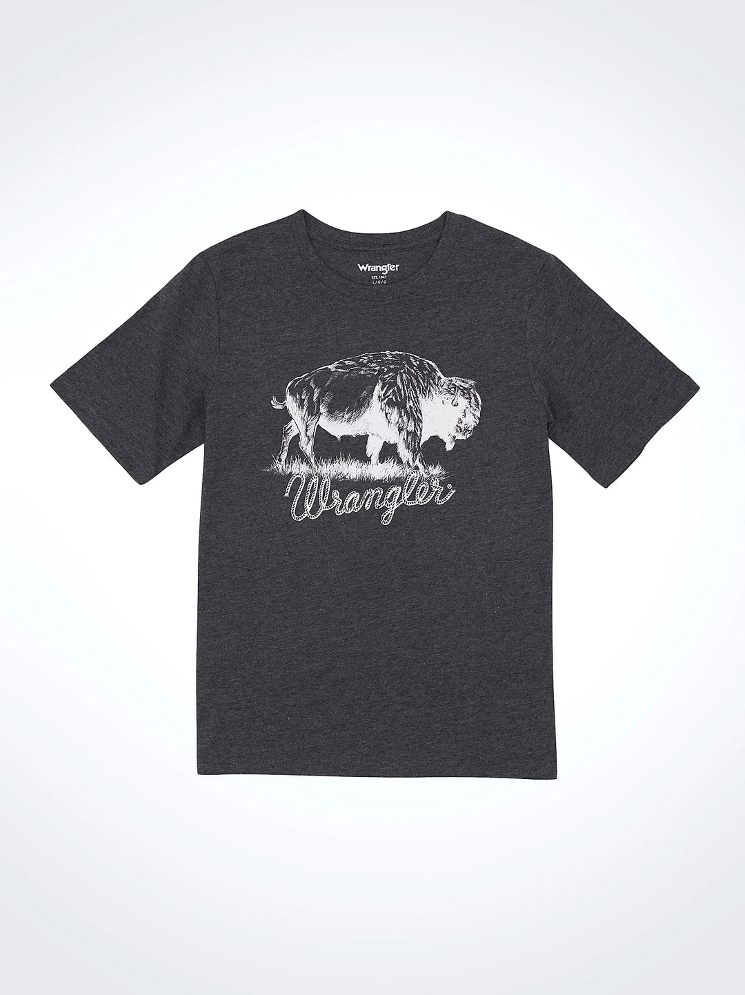 Boy's Wrangler Logo Front Graphic T-Shirt - 112365731