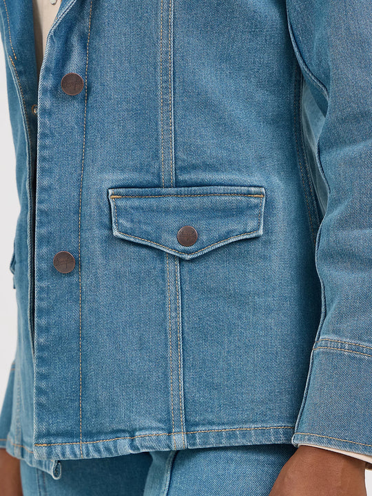 Ladies Wrangler Denim Blazer - 112367390