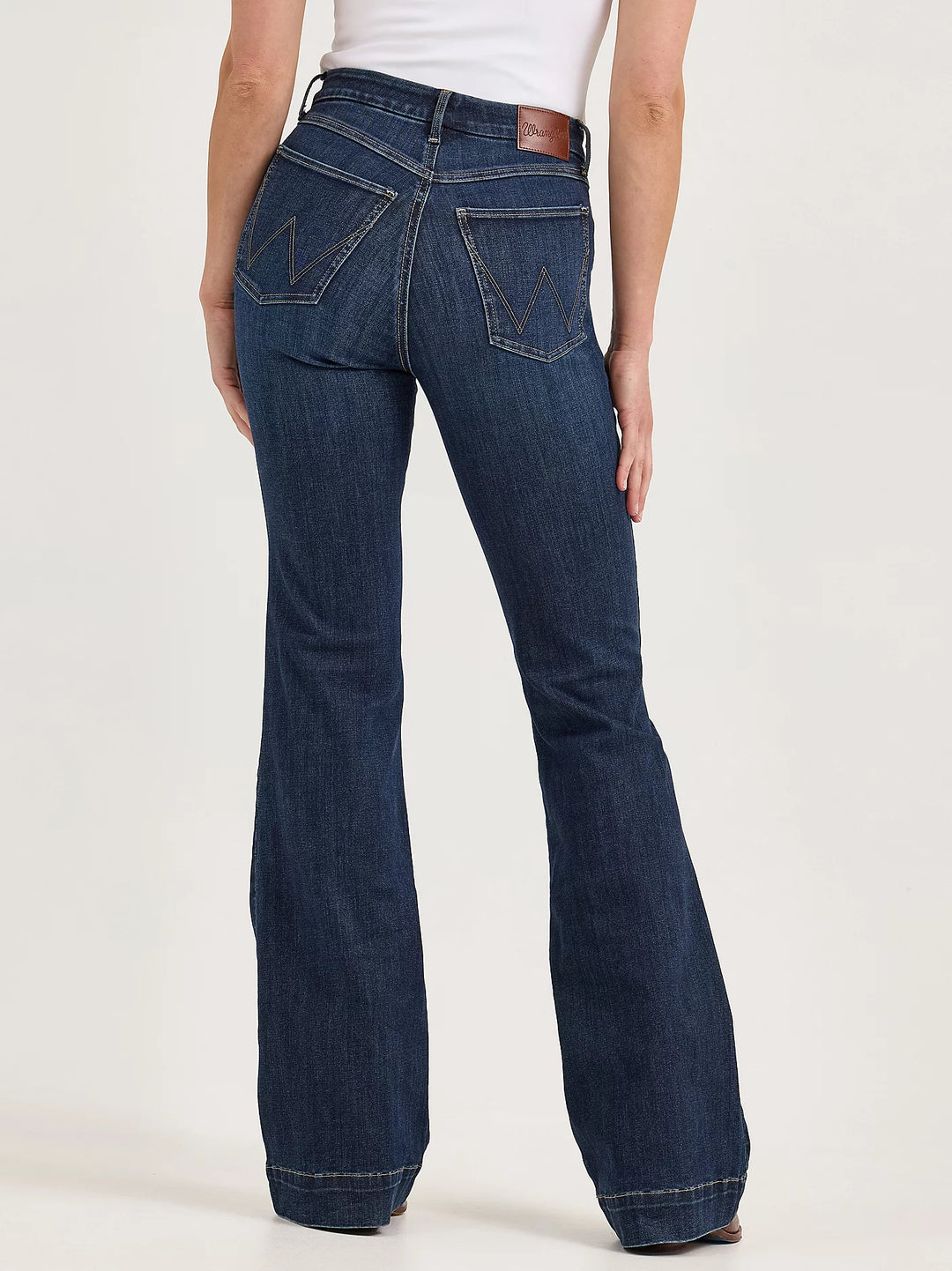 Ladies Wrangler Bespoke High Rise Trouser Jean - 112367600
